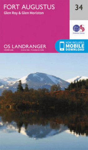 Drucksachen Fort Augustus, Glen Roy & Glen Moriston Ordnance Survey