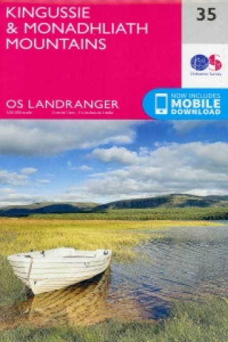 Printed items Kingussie & Monadhliath Mountains Ordnance Survey