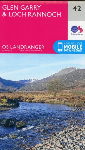 Nyomtatványok Glen Garry & Loch Rannoch Ordnance Survey