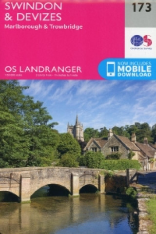 Pubblicazioni cartacee Swindon, Devizes, Marlborough & Trowbridge Ordnance Survey