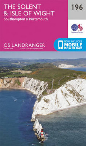 Prasa Solent & the Isle of Wight, Southampton & Portsmouth Ordnance Survey