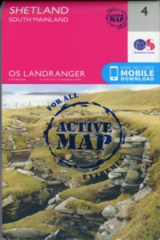 Tlačovina Shetland - South Mainland Ordnance Survey