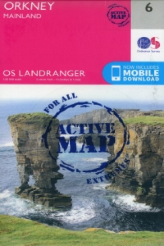 Tiskovina Orkney - Mainland Ordnance Survey