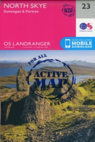 Nyomtatványok North Skye, Dunvegan & Portree Ordnance Survey