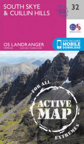 Nyomtatványok South Skye & Cuillin Hills Ordnance Survey