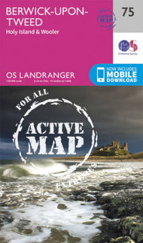 Tiskanica Berwick-Upon-Tweed Ordnance Survey