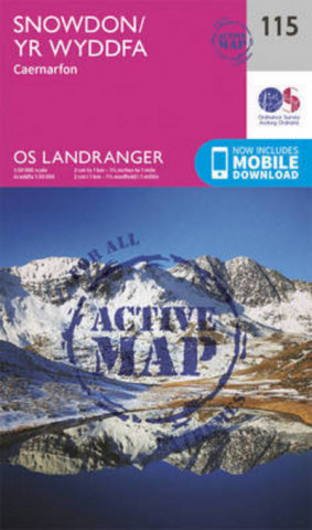 Materiale tipărite Snowdon & Caernarfon Ordnance Survey