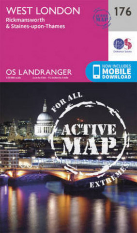 Pubblicazioni cartacee West London, Rickmansworth & Staines Ordnance Survey