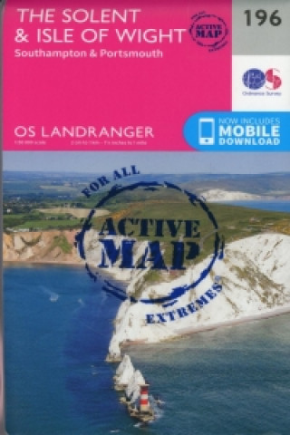 Materiale tipărite Solent & the Isle of Wight, Southampton & Portsmouth Ordnance Survey