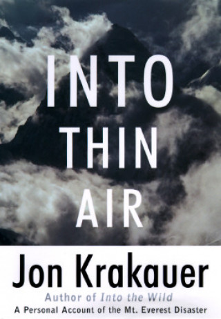 Carte Into Thin Air Jon Krakauer