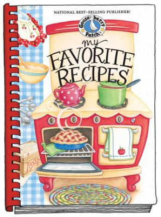 Kniha My Favorite Recipes Cookbook Gooseberry Patch