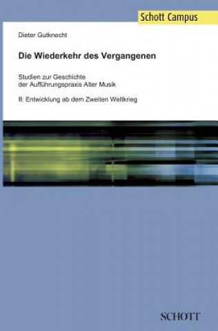 Książka Wiederkehr des Vergangenen Dieter Gutknecht