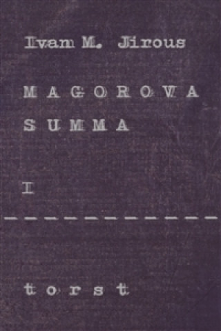 Book Magorova summa I. Ivan Martin Jirous