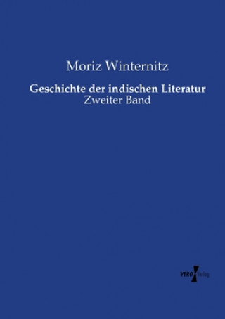 Carte Geschichte der indischen Literatur Moriz Winternitz