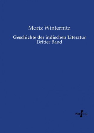 Buch Geschichte der indischen Literatur Moriz Winternitz