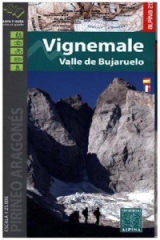 Materiale tipărite Wanderkarte Vignemale, Valle de Bujaruelo 