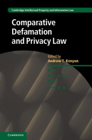 Libro Comparative Defamation and Privacy Law Andrew T. Kenyon