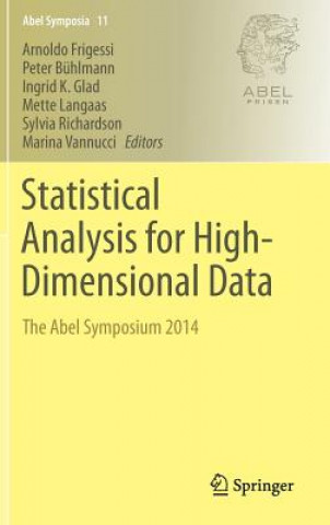 Kniha Statistical Analysis for High-Dimensional Data Arnoldo Frigessi