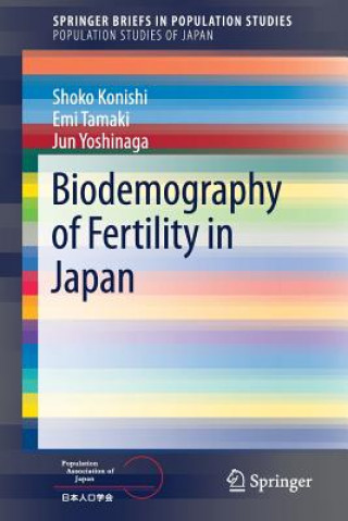 Kniha Biodemography of Fertility in Japan Shoko Konishi