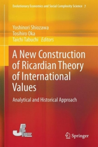 Kniha New Construction of Ricardian Theory of International Values Yoshinori Shiozawa