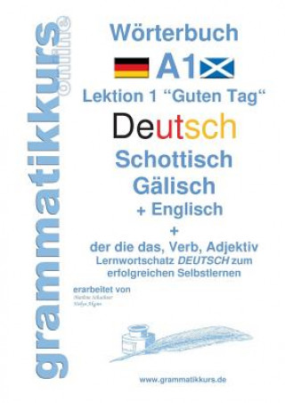 Kniha Woerterbuch Deutsch - Schottisch - Galisch Englisch Marlene Schachner