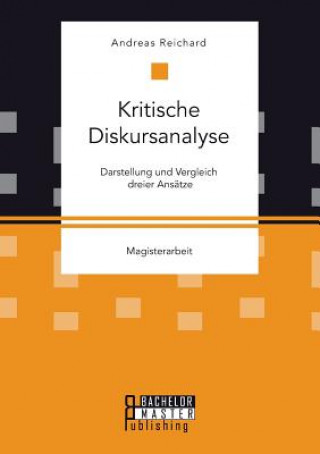 Kniha Kritische Diskursanalyse Andreas Reichard