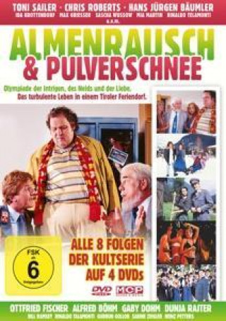 Video Almenrausch & Pulverschnee, Folge 1-8, 4 DVDs Various