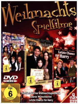 Video Weihnachtsspielfilme, 3 DVDs Harald Juhnke