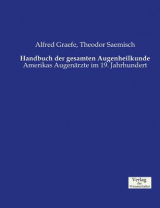 Book Handbuch der gesamten Augenheilkunde Alfred Graefe