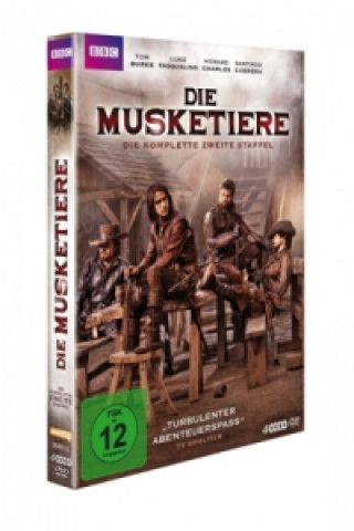 Video Die Musketiere. Staffel.2, 4 DVD Howard Charles