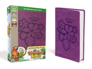 Kniha NIrV, Adventure Bible for Early Readers, Leathersoft, Purple, Full Color Lawrence O Richards