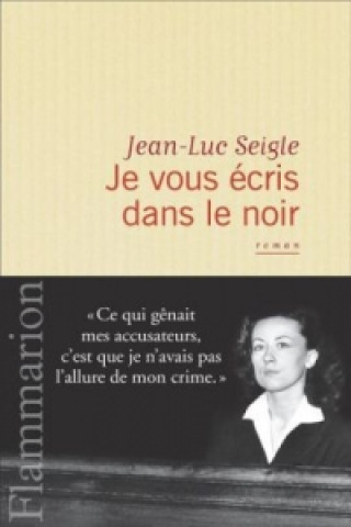 Book Je vous  ecris dans le noir Jean-Luc Seigle