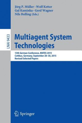 Könyv Multiagent System Technologies Jörg P. Müller