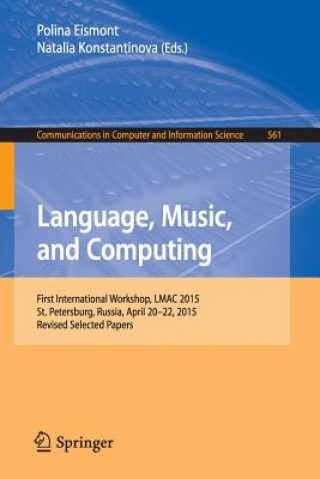 Książka Language, Music, and Computing Polina Eismont