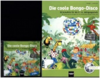 Carte Die coole Bongo-Disco. Paket (Buch und Doppel-CD), m. 1 Audio-CD, 2 Teile Fredi Jirovec