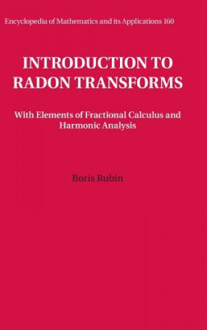 Kniha Introduction to Radon Transforms Boris Rubin