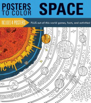 Książka Posters to Color: Space Running Press