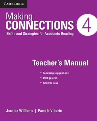 Книга Making Connections Level 4 Teacher's Manual Jessica Williams