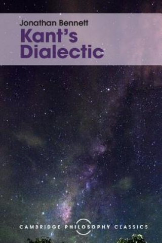 Książka Kant's Dialectic Jonathan Bennett