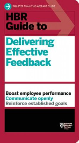 Kniha HBR Guide to Delivering Effective Feedback (HBR Guide Series) Harvard Business Review
