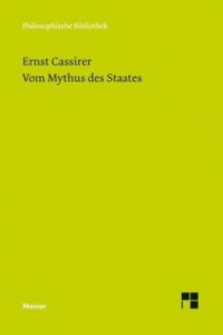 Carte Vom Mythus des Staates Ernst Cassirer