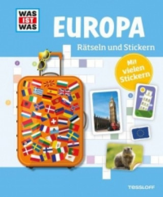 Книга WAS IST WAS Rätseln und Stickern: Europa Anja Kunze