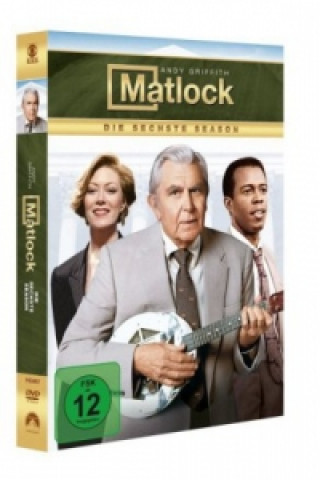 Видео Matlock. Season.6, 6 DVDs Andy Griffith