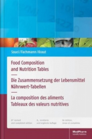 Knjiga Food Composition and Nutrition Tables Deutsche Forschungsanstalt für Lebensmittelchemie