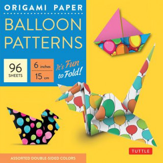 Kalendarz/Pamiętnik Origami Paper - Balloon Patterns - 6" - 96 Sheets 