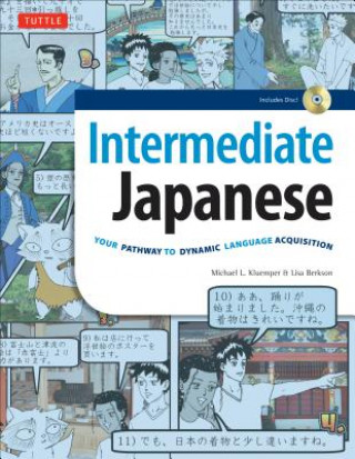 Книга Intermediate Japanese Textbook Michael L Kluemper