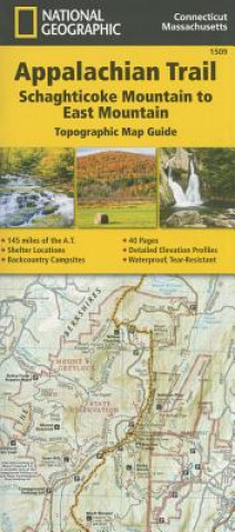 Kniha Appalachian Trail, Schaghticoke Mountain to East Mountain, C National Geographic Maps - Trails Illust