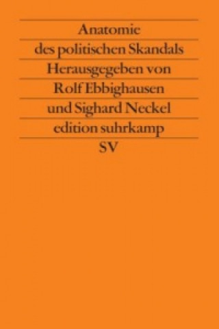 Könyv Anatomie des politischen Skandals Sighard Neckel
