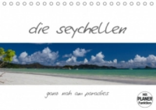 Naptár/Határidőnapló die seychellen - ganz nah am paradies (Tischkalender immerwährend DIN A5 quer) K. A. Rsiemer