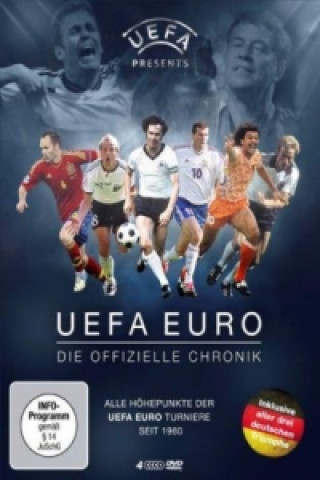 Видео UEFA EURO - Die offizielle Chronik, 4 DVD 